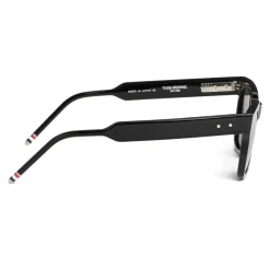 Thom Browne - Black Wayfarer Sunglasses - Thom Browne Eyewear - Avvenice
