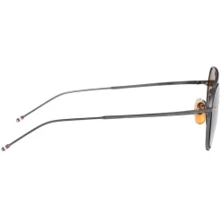 Thom Browne - Brown Aviator Sunglasses - Thom Browne Eyewear - Avvenice