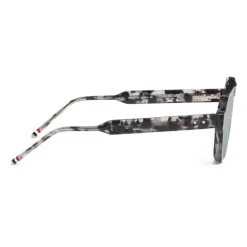 Thom Browne - Grey Tortoise Sunglasses - Thom Browne Eyewear - Avvenice