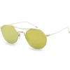 Thom Browne - Navy & Gold Mesh Side Sunglasses - 12K Gold - Thom Browne Eyewear - Avvenice