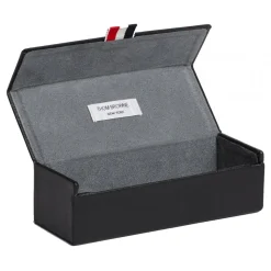 Thom Browne - Navy and Gold Aviator Sunglasses - Thom Browne Eyewear - Avvenice