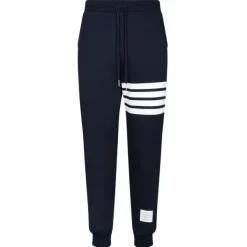 Thom Browne - Navy 4-Bar Sweatpants - Thom Browne Exclusive Luxury Collection - Avvenice