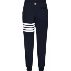 Thom Browne - Navy 4-Bar Sweatpants - Thom Browne Exclusive Luxury Collection - Avvenice