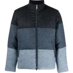 Thom Browne - Navy Blue Reversible Funnel Jacket - Thom Browne Exclusive Luxury Collection - Avvenice