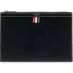Thom Browne - Navy Blue Small Document Holder - Thom Browne Exclusive Luxury Collection - Avvenice