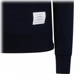 Thom Browne - Navy Blue Sweatshirt - Thom Browne Exclusive Luxury Collection - Avvenice