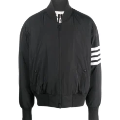 Thom Browne - Oversized Knit Rib Blouson Jacket - Thom Browne Exclusive Luxury Collection - Avvenice