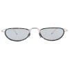 Thom Browne - Silver and Grey Tortoise Sunglasses - Thom Browne Eyewear - Avvenice