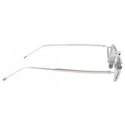 Thom Browne - Silver and Grey Tortoise Sunglasses - Thom Browne Eyewear - Avvenice