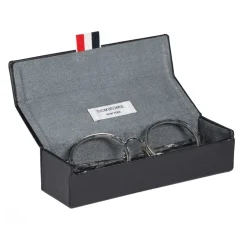Thom Browne - Tortoise Round Sunglasses - Thom Browne Eyewear - Avvenice