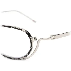 Thom Browne - Tortoise Shell Tone Optical Glasses - Thom Browne Eyewear - Avvenice