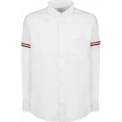 Thom Browne - White Arman Detail Shirt - Thom Browne Exclusive Luxury Collection - Avvenice