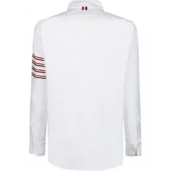 Thom Browne - White Button Down Collar Shirt - Thom Browne Exclusive Luxury Collection - Avvenice
