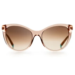 Tiffany & Co. - Butterfly Sunglasses - Beige Gold Brown - Tiffany Diamond Point Collection - Tiffany & Co. Eyewear - Avvenice