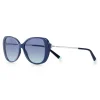 Tiffany & Co. - Butterfly Sunglasses - Dark Blue Silver Blue - Tiffany T Collection - Tiffany & Co. Eyewear - Avvenice
