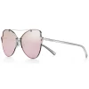 Tiffany & Co. - Butterfly Sunglasses - Gunmetal Violet Brown - Tiffany Paper Flowers Collection - Tiffany & Co. Eyewear - Avvenice