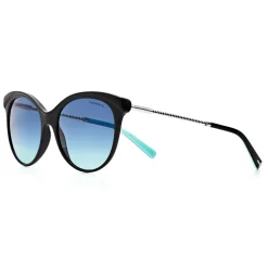 Tiffany & Co. - Butterfly Sunglasses - Black Blue - Tiffany Diamond Point Collection - Tiffany & Co. Eyewear - Avvenice
