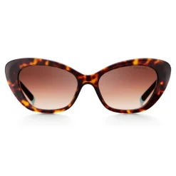 Tiffany & Co. - Cat Eye Sunglasses - Tortoise Pale Gold Brown - Tiffany Diamond Point Collection - Tiffany & Co. Eyewear - Avvenice