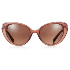 Tiffany & Co. - Cat Eye Sunglasses - Taupe Sand Brown - Tiffany Paper Flowers Collection - Tiffany & Co. Eyewear - Avvenice