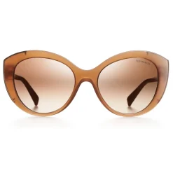 Tiffany & Co. - Cat Eye Sunglasses - Camel Pale Gold Brown - Tiffany Diamond Point Collection - Tiffany & Co. Eyewear - Avvenice