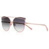 Tiffany & Co. - Cat Eye Sunglasses - Rose Gold Grey - Tiffany T Collection - Tiffany & Co. Eyewear - Avvenice