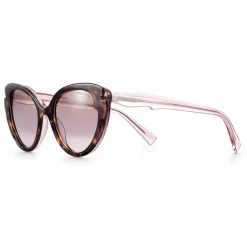 Tiffany & Co. - Cat Eye Sunglasses - Tortoise Pink Violet Brown - Tiffany Paper Flowers Collection - Tiffany & Co. Eyewear - Avvenice