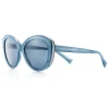 Tiffany & Co. - Cat Eye Sunglasses - Light Blue Silver - Tiffany Diamond Point Collection - Tiffany & Co. Eyewear - Avvenice