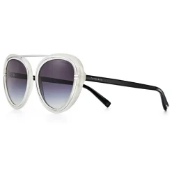 Tiffany & Co. - Pilot Sunglasses - Ivory Silver Gray - Tiffany T Collection - Tiffany & Co. Eyewear - Avvenice