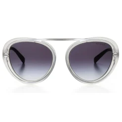 Tiffany & Co. - Pilot Sunglasses - Ivory Silver Gray - Tiffany T Collection - Tiffany & Co. Eyewear - Avvenice