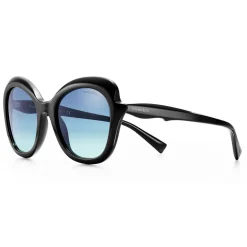 Tiffany & Co. - Rectangular Sunglasses - Black Blue - Tiffany Paper Flowers Collection - Tiffany & Co. Eyewear - Avvenice