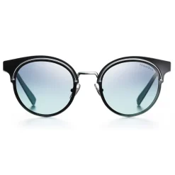 Tiffany & Co. - Round Sunglasses - Silver Blue - Tiffany T Collection - Tiffany & Co. Eyewear - Avvenice