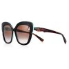 Tiffany & Co. - Square Sunglasses - Black Tiffany Blue® Brown - Tiffany Paper Flowers Collection - Tiffany & Co. Eyewear - Avvenice