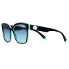 Tiffany & Co. - Square Sunglasses - Black Tiffany Blue - Return to Tiffany Collection - Tiffany & Co. Eyewear - Avvenice