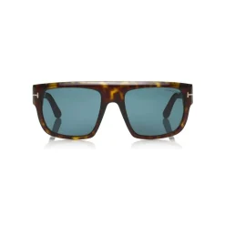 Tom Ford - Alessio Sunglasses - Squared Acetate Sunglasses - Havana - FT0699 - Sunglasses - Tom Ford Eyewear - Avvenice