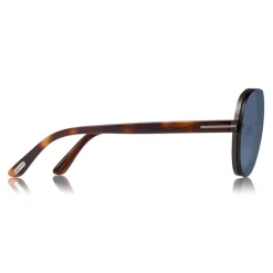 Tom Ford - Alexei Sunglasses - Pilot Aluminum Sunglasses - Ruthenium Black - FT0622 - Sunglasses - Tom Ford Eyewear - Avvenice