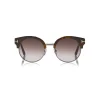 Tom Ford - Alissa Sunglasses - Round Acetate and Metal Sunglasses - Havana - FT0608 - Sunglasses - Tom Ford Eyewear - Avvenice