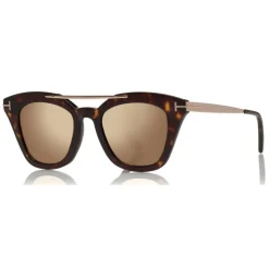 Tom Ford - Anna Sunglasses - Cat-Eye Acetate Sunglasses - Havana - FT0575 - Sunglasses - Tom Ford Eyewear - Avvenice