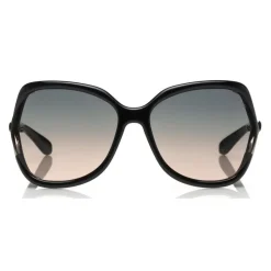 Tom Ford - Anouk Sunglasses - Square Acetate Sunglasses - Black - FT0578 - Sunglasses - Tom Ford Eyewear - Avvenice