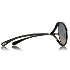 Tom Ford - Anouk Sunglasses - Square Acetate Sunglasses - Black - FT0578 - Sunglasses - Tom Ford Eyewear - Avvenice