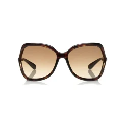 Tom Ford - Anouk Sunglasses - Square Acetate Sunglasses - Dark Havana - FT0578 - Sunglasses - Tom Ford Eyewear - Avvenice