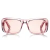 Tom Ford - Aristotele Sunglasses - Square Acetate Sunglasses - FT0731 - Pink - Tom Ford Eyewear - Avvenice