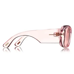 Tom Ford - Aristotele Sunglasses - Square Acetate Sunglasses - FT0731 - Pink - Tom Ford Eyewear - Avvenice