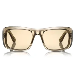 Tom Ford - Aristotele Sunglasses - Square Acetate Sunglasses - FT0731 - Grey - Tom Ford Eyewear - Avvenice
