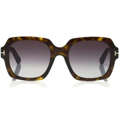 Tom Ford - Autumn Sunglasses - Square Acetate Sunglasses - Havana - FT0660 - Sunglasses - Tom Ford Eyewear - Avvenice