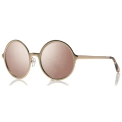 Tom Ford - Ava Sunglasses - Round Metal Sunglasses - Rose Gold Gradient - FT0572 - Sunglasses - Tom Ford Eyewear - Avvenice