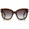 Tom Ford - Beatrix Sunglasses - Square Acetate Sunglasses - Havana - FT0613 - Sunglasses - Tom Ford Eyewear - Avvenice