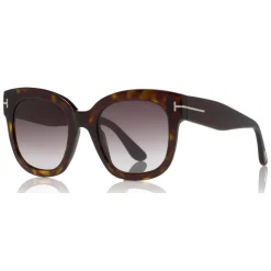 Tom Ford - Beatrix Sunglasses - Square Acetate Sunglasses - Havana - FT0613 - Sunglasses - Tom Ford Eyewear - Avvenice