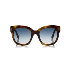 Tom Ford - Beatrix Sunglasses - Square Acetate Sunglasses - Honey - FT0613 - Sunglasses - Tom Ford Eyewear - Avvenice