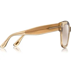 Tom Ford - Beatrix Sunglasses - Square Acetate Sunglasses - Champagne - FT0613 - Sunglasses - Tom Ford Eyewear - Avvenice