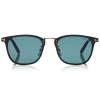 Tom Ford - Beau Sunglasses - Squared Acetate Sunglasses - Transparent Grey - FT0672 - Sunglasses - Tom Ford Eyewear - Avvenice